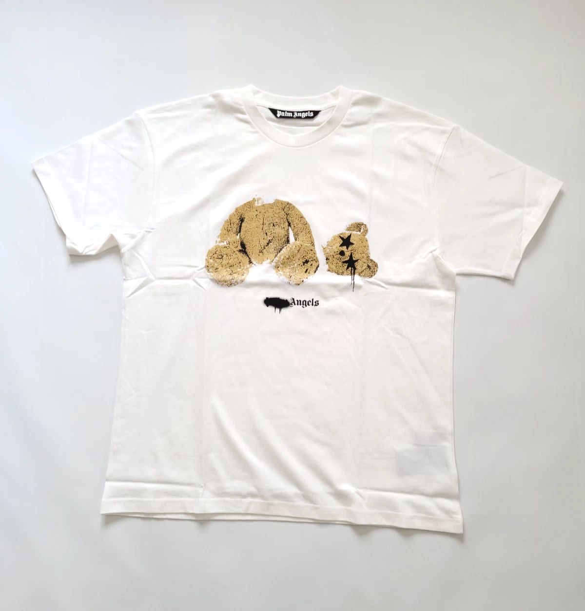 Palm Angels Authentic Bear Logo White Men's T-Shirt Size 2XL Unisex T-shirt, Sweatshirt, Hoodie, Long Sleeve Tee - T-Shirt, Sweatshirt, Hoodie
