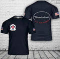 Custom Name US Air Force Thunderbirds AOP 3D T-shirt Unisex T-shirt, Sweatshirt, Hoodie, Long Sleeve Tee - T-Shirt, Sweatshirt, Hoodie
