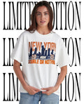 AEW New York Double or Nothing 2026 skyline shirt Unisex T-shirt, Sweatshirt, Hoodie, Long Sleeve Tee - T-Shirt, Sweatshirt, Hoodie