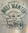 Yoda Galaxys most wanted too cute to get caught shirt Unisex T-shirt, Sweatshirt, Hoodie, Long Sleeve Tee - T-Shirt, Sweatshirt, Hoodie