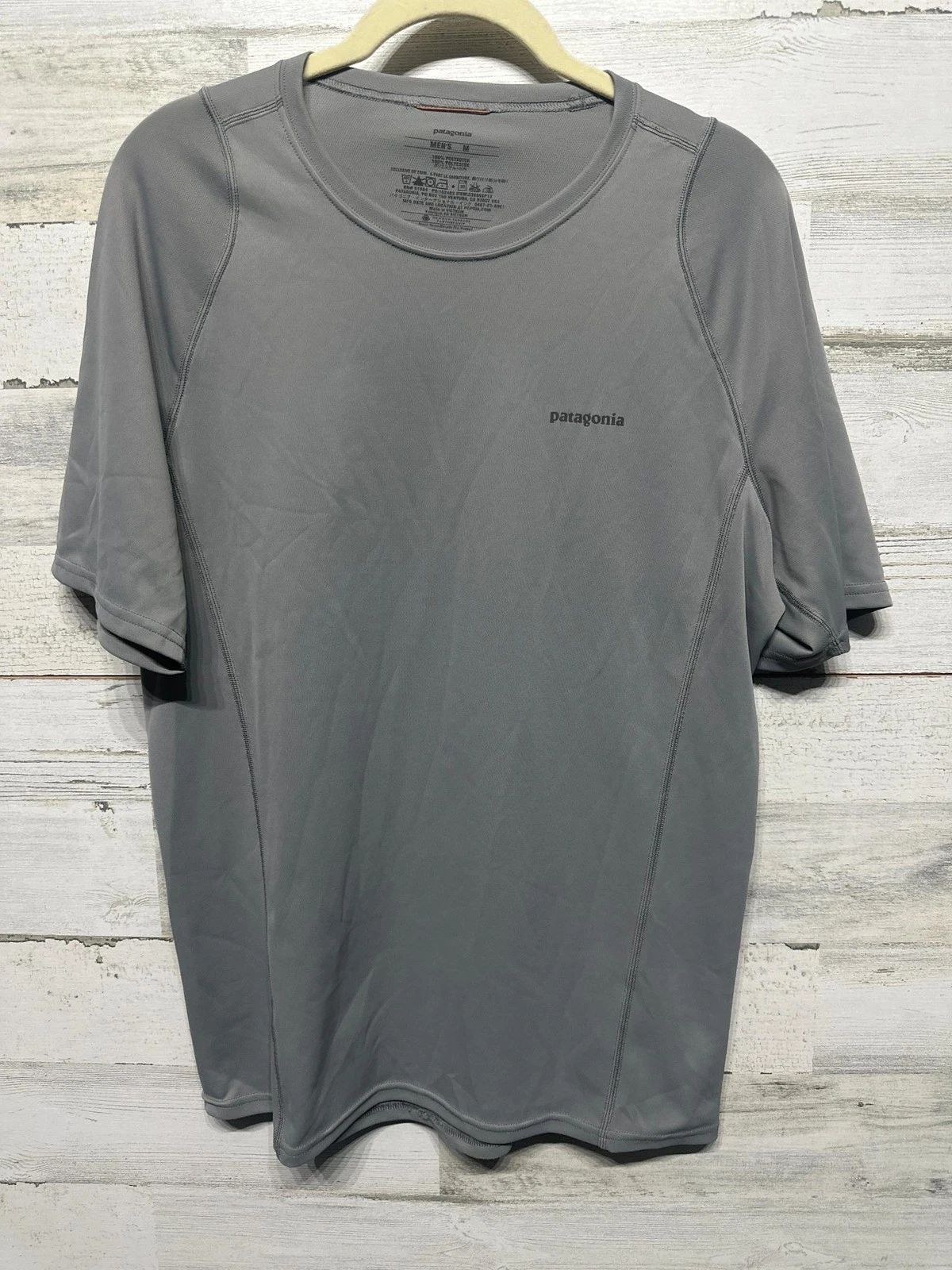Patagonia Capilene Cool Daily Shirt Mens M Grey Performance Tech Tee EUC Unisex T-shirt, Sweatshirt, Hoodie, Long Sleeve Tee - T-Shirt, Sweatshirt, Hoodie