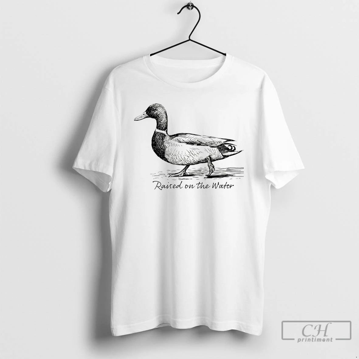 Classic Duck Raised On The Water T Shirts Unisex T-shirt, Sweatshirt, Hoodie, Long Sleeve Tee - T-Shirt, Sweatshirt, Hoodie