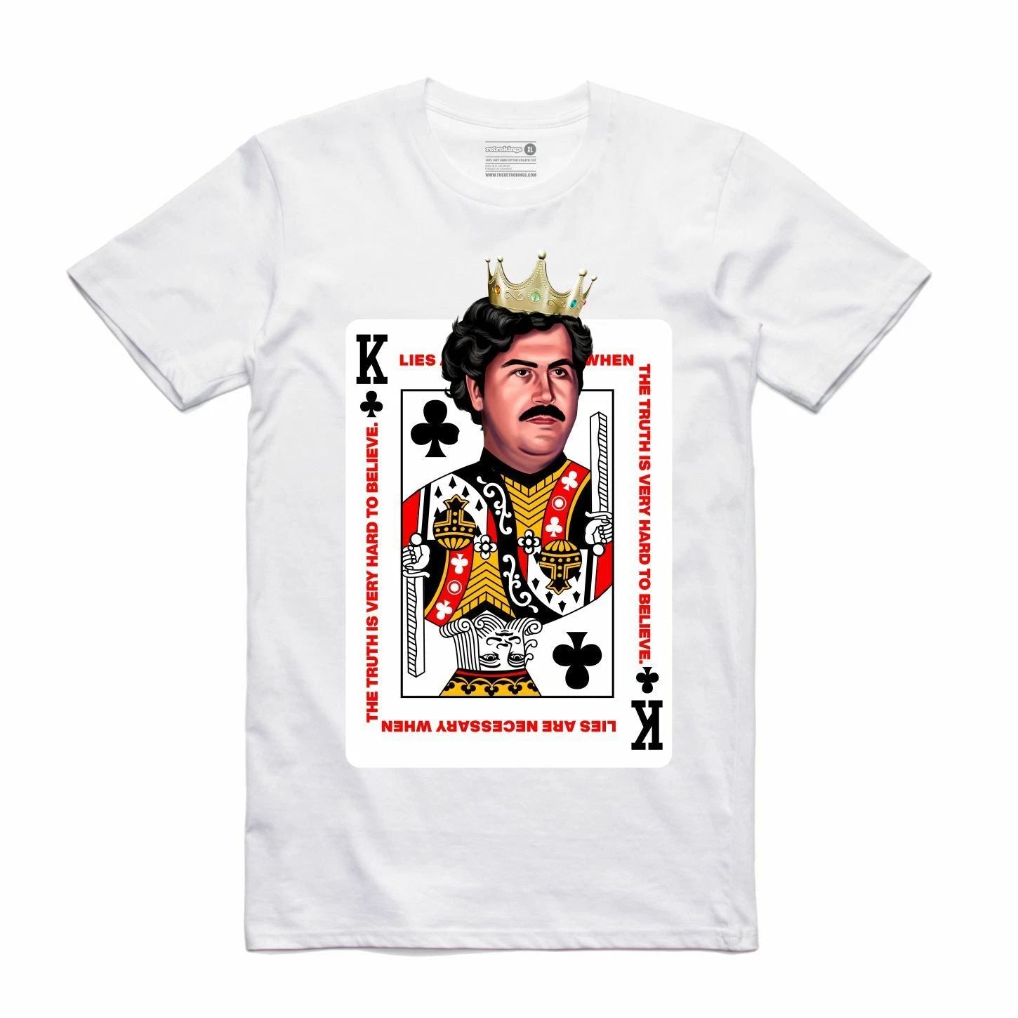 BRAND NEW Streetwear on Demand PABLO DECK OF CARDS WHITE Tee Shirt SMALL-3XLARGE Unisex T-shirt, Sweatshirt, Hoodie, Long Sleeve Tee - T-Shirt, Sweatshirt, Hoodie