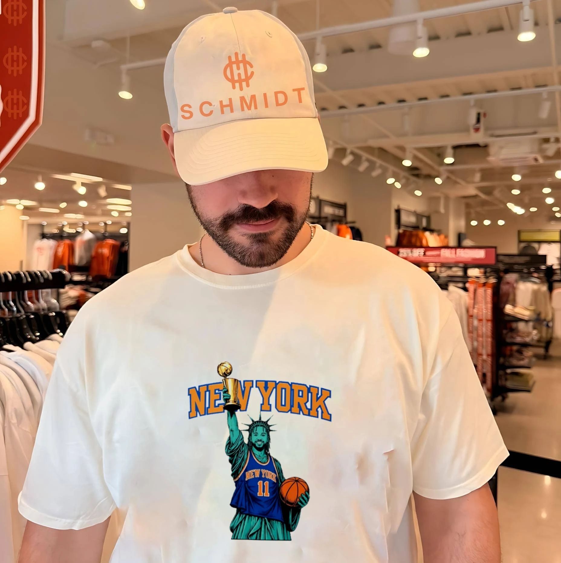 Statue of Brunson NY Knicks NBA Champions 2026 shirt Unisex T-shirt, Sweatshirt, Hoodie, Long Sleeve Tee - T-Shirt, Sweatshirt, Hoodie