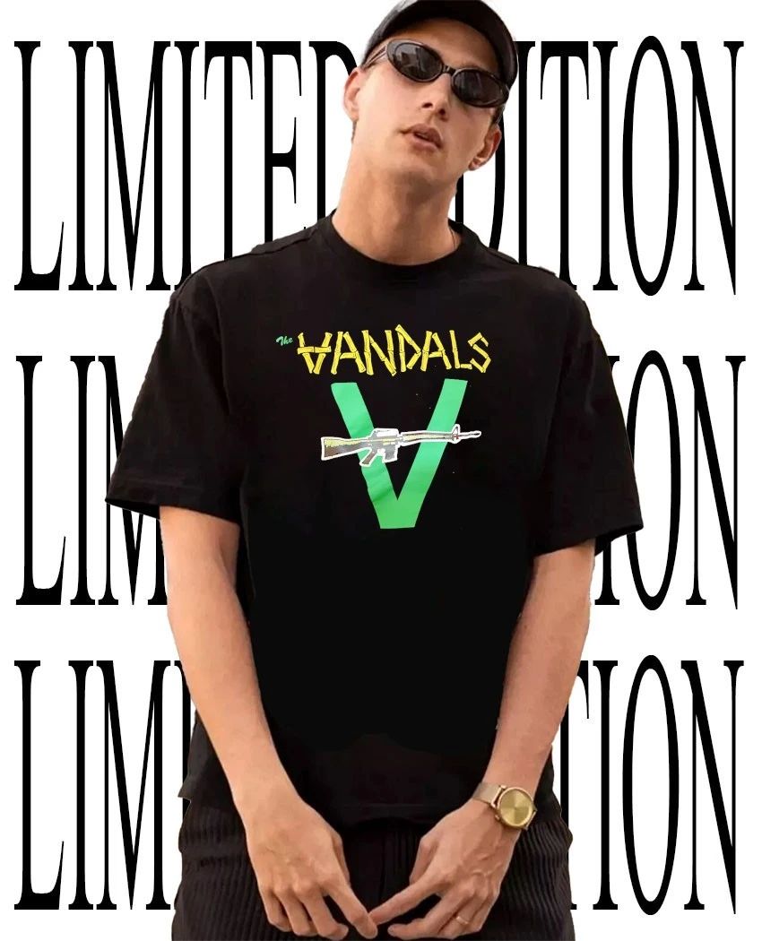 The Vandals gun shirt Unisex T-shirt, Sweatshirt, Hoodie, Long Sleeve Tee - T-Shirt, Sweatshirt, Hoodie