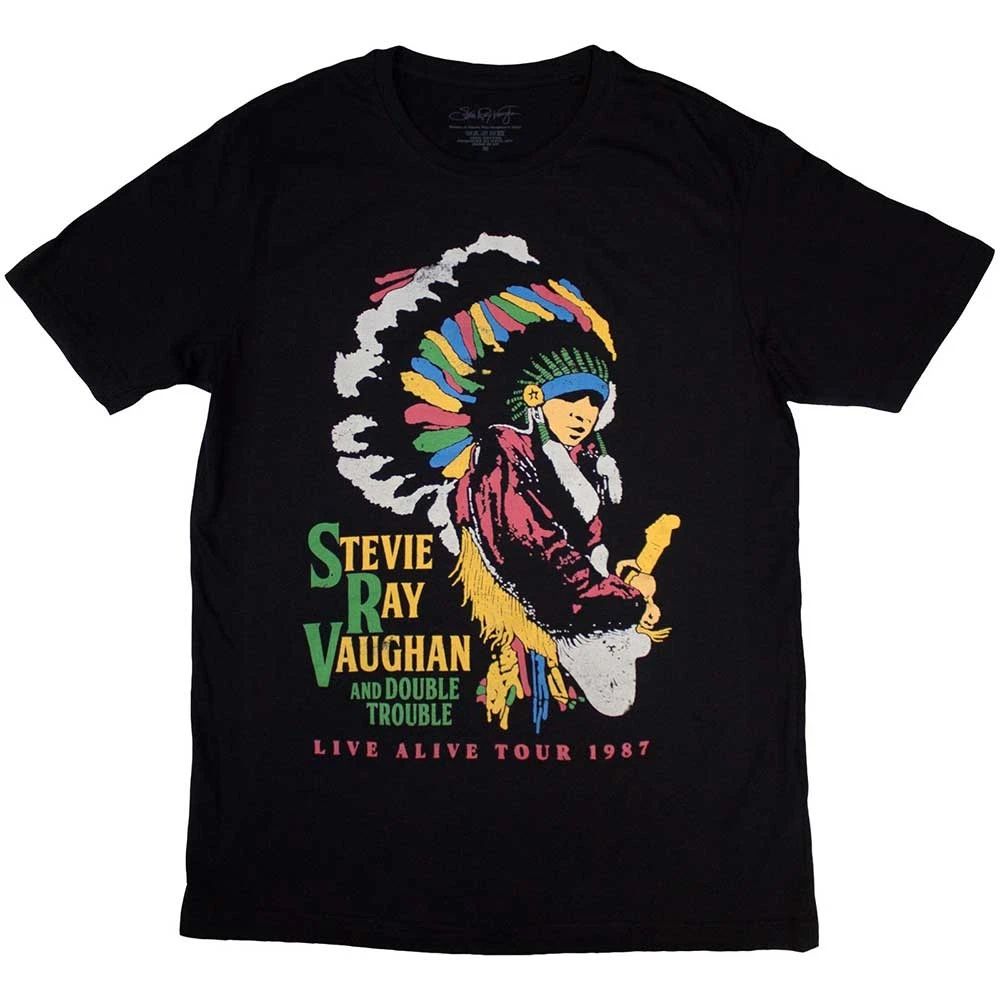 Stevie Ray Vaughan Double Trouble Official T-Shirt Mens Unisex T-shirt, Sweatshirt, Hoodie, Long Sleeve Tee - T-Shirt, Sweatshirt, Hoodie