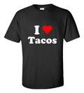 I Love Tacos T-Shirt Funny Foodie Graphic Cotton Tee Taco Lover Gift Unisex T-shirt, Sweatshirt, Hoodie, Long Sleeve Tee - T-Shirt, Sweatshirt, Hoodie