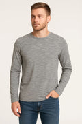Mark Law Luxury Gray Tee Shirt Size Small Long Sleeve Neutral Minimalist Classic Unisex T-shirt, Sweatshirt, Hoodie, Long Sleeve Tee - T-Shirt, Sweatshirt, Hoodie