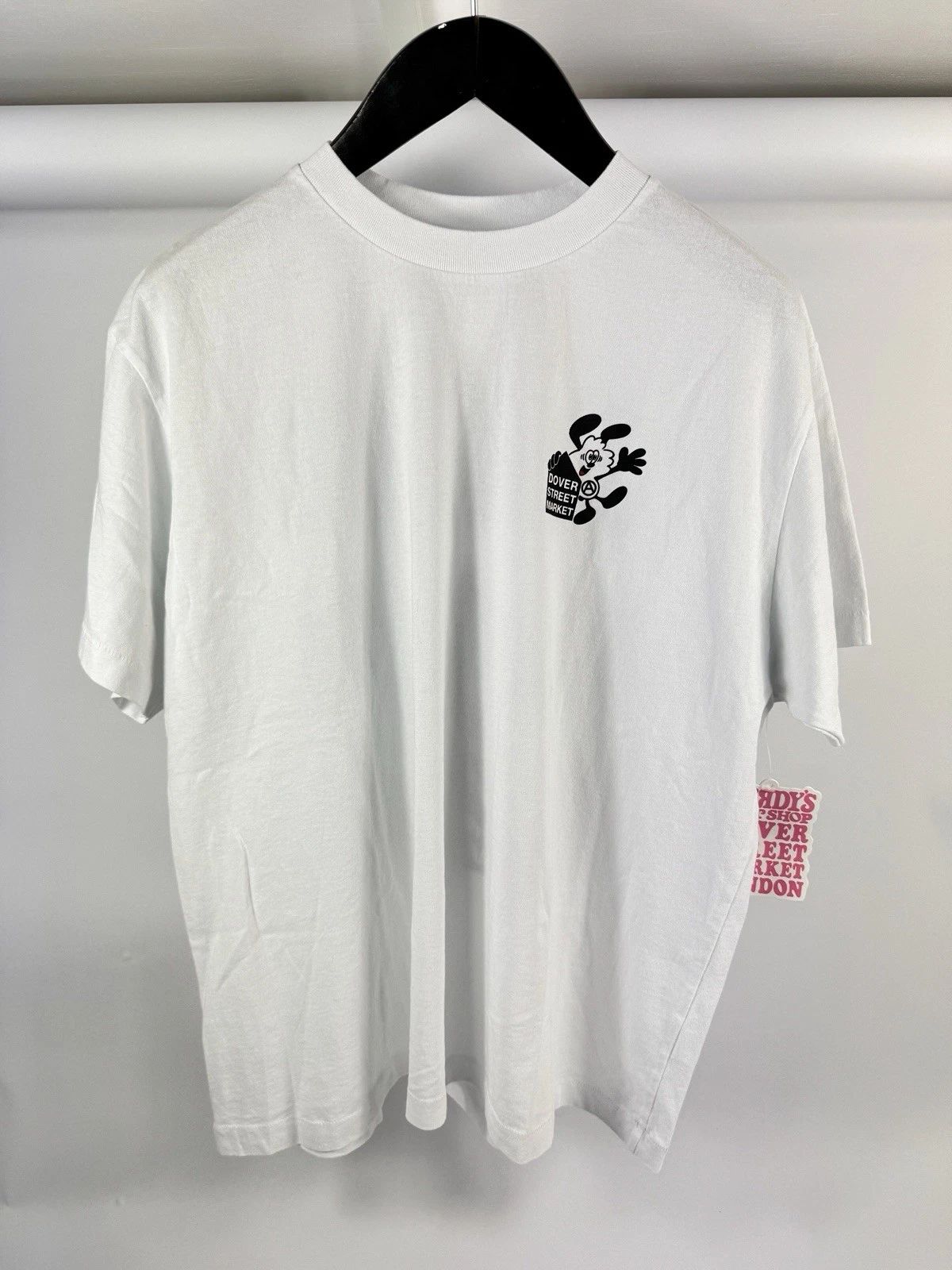 Dover Street Market x Verdy Logo Print T-Shirt Size: XL Unisex T-shirt, Sweatshirt, Hoodie, Long Sleeve Tee - T-Shirt, Sweatshirt, Hoodie