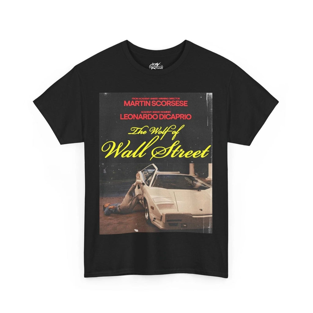 Wolf of Wall Street Retro Movie Poster Unisex Graphic T-Shirt Unisex T-shirt, Sweatshirt, Hoodie, Long Sleeve Tee - T-Shirt, Sweatshirt, Hoodie