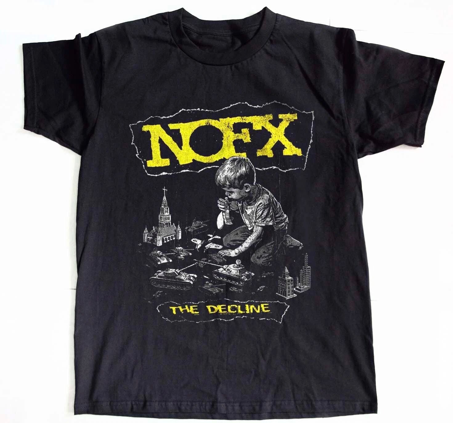 NOFX The Decline Children Funny Black Unisex T-shirt Size S-5XL Unisex T-shirt, Sweatshirt, Hoodie, Long Sleeve Tee - T-Shirt, Sweatshirt, Hoodie