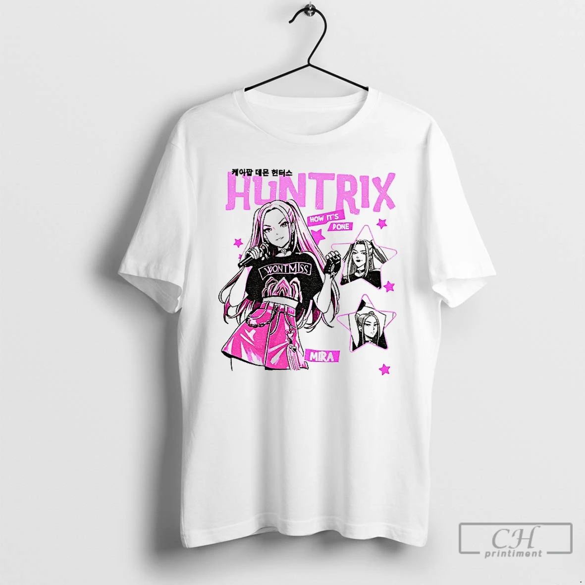 Classic Kpop Demon Hunters Mira How Its Done Huntrix Girl Vintage T Shirts Unisex T-shirt, Sweatshirt, Hoodie, Long Sleeve Tee - T-Shirt, Sweatshirt, Hoodie