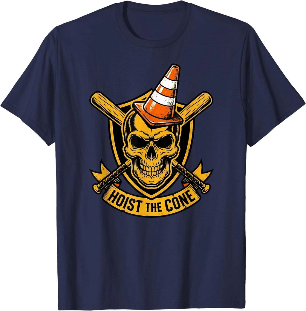 Pirates Hoist The Cone T-Shirt Unisex T-shirt, Sweatshirt, Hoodie, Long Sleeve Tee - T-Shirt, Sweatshirt, Hoodie