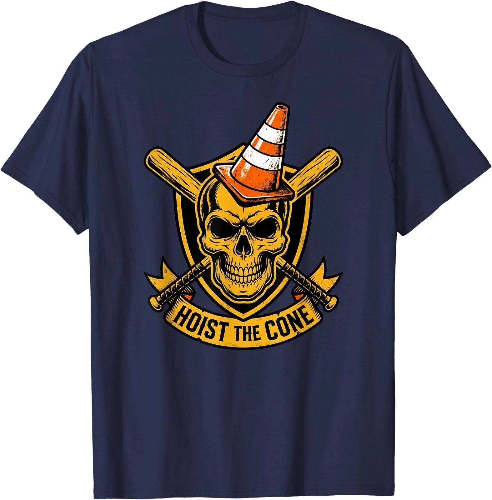 Pirates Hoist The Cone T-Shirt Unisex T-shirt, Sweatshirt, Hoodie, Long Sleeve Tee - T-Shirt, Sweatshirt, Hoodie