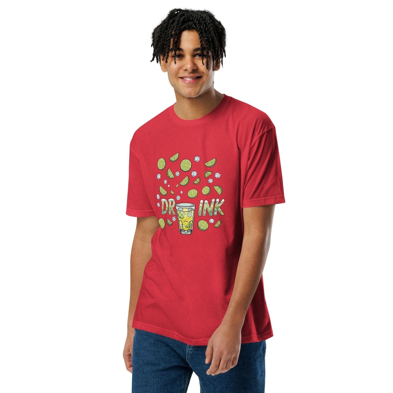 Drink Unisex Fitted T-Shirt - Next Level 6210 Unisex T-shirt, Sweatshirt, Hoodie, Long Sleeve Tee - T-Shirt, Sweatshirt, Hoodie