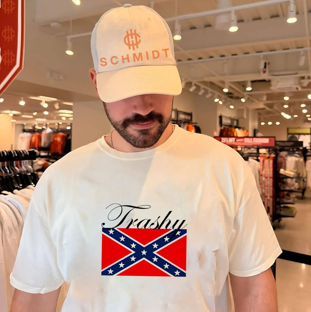 Trashy Confederate Flag classic shirt Unisex T-shirt, Sweatshirt, Hoodie, Long Sleeve Tee - T-Shirt, Sweatshirt, Hoodie