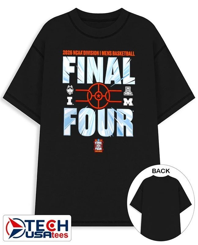 4 Teams 2026 NCAA Division I Mens Basketball Tournament March Madness Final Four shirt Unisex T-shirt, Sweatshirt, Hoodie, Long Sleeve Tee - T-Shirt, Sweatshirt, Hoodie