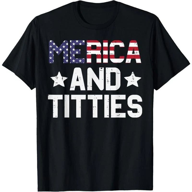 Merica And Funny Patriotic Adult Humor Women Men T-Shirt Unisex T-shirt, Sweatshirt, Hoodie, Long Sleeve Tee - T-Shirt, Sweatshirt, Hoodie