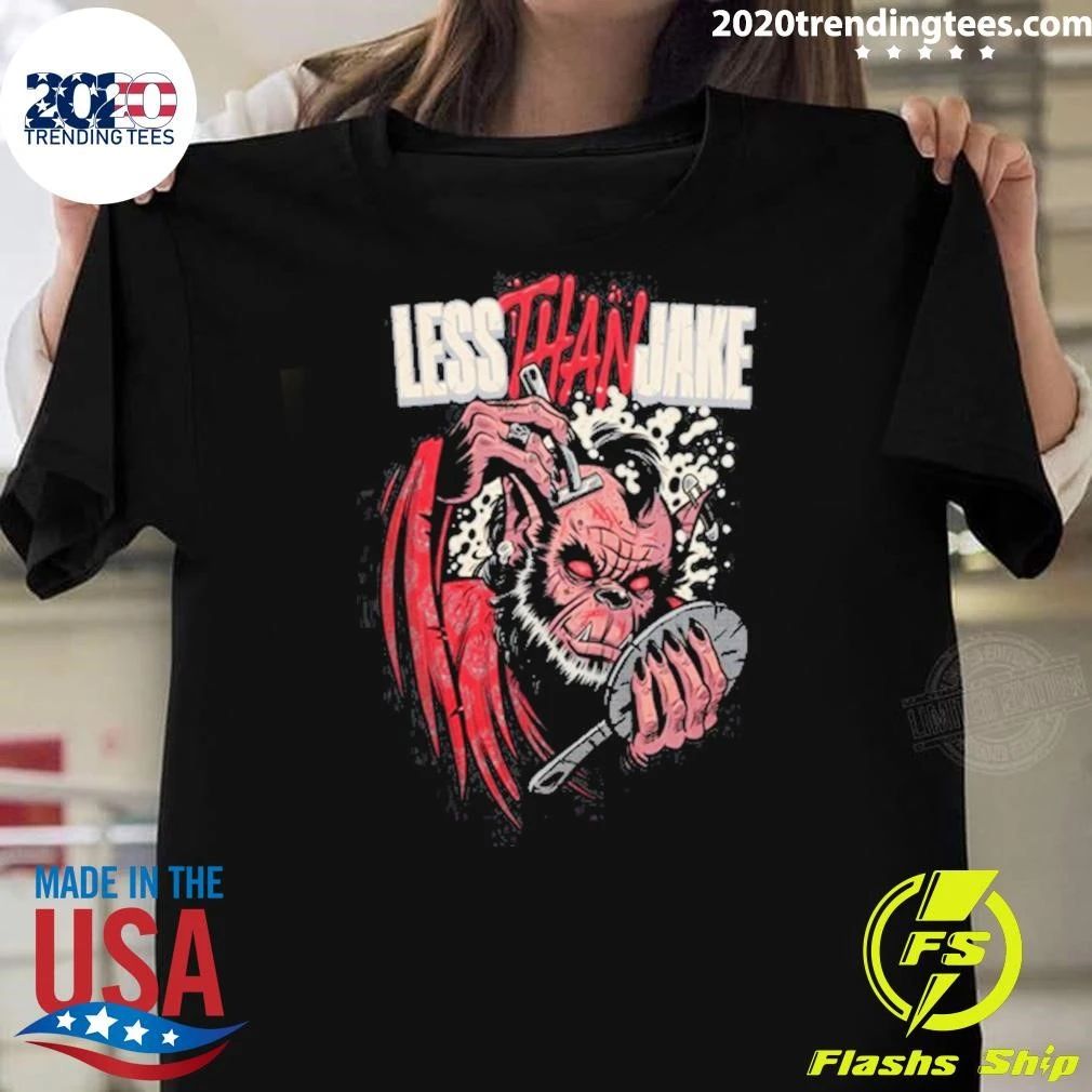 Less Than Jake Punk Werewolf Shirt Unisex T-shirt, Sweatshirt, Hoodie, Long Sleeve Tee - T-Shirt, Sweatshirt, Hoodie