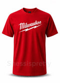 Milwaukee Shirt Men's Clothing Milwaukee Tools Equipment Size S-2XL, Unisex T-shirt, Sweatshirt, Hoodie, Long Sleeve Tee - T-Shirt, Sweatshirt, Hoodie