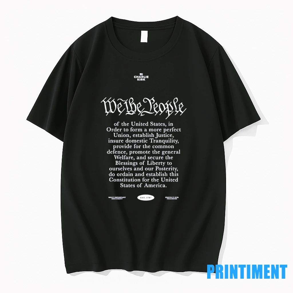 Charlie Kirk We The People Quote Tshirts Sweater Unisex T-shirt, Sweatshirt, Hoodie, Long Sleeve Tee - T-Shirt, Sweatshirt, Hoodie