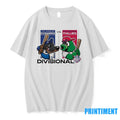 Mascot Dodgers Vs Phillies 2025 Nlds Matchup Tshirts Sweater Unisex T-shirt, Sweatshirt, Hoodie, Long Sleeve Tee - T-Shirt, Sweatshirt, Hoodie
