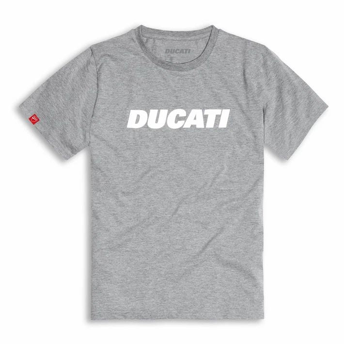 Ducati Ducatiana 2.0 Grey T-Shirt Mens (98770100_) Unisex T-shirt, Sweatshirt, Hoodie, Long Sleeve Tee - T-Shirt, Sweatshirt, Hoodie