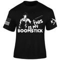 Boom-Stick T-Shirt I Ash I Evil Dead I Army of Darkness I Guy with a gun Unisex T-shirt, Sweatshirt, Hoodie, Long Sleeve Tee - T-Shirt, Sweatshirt, Hoodie