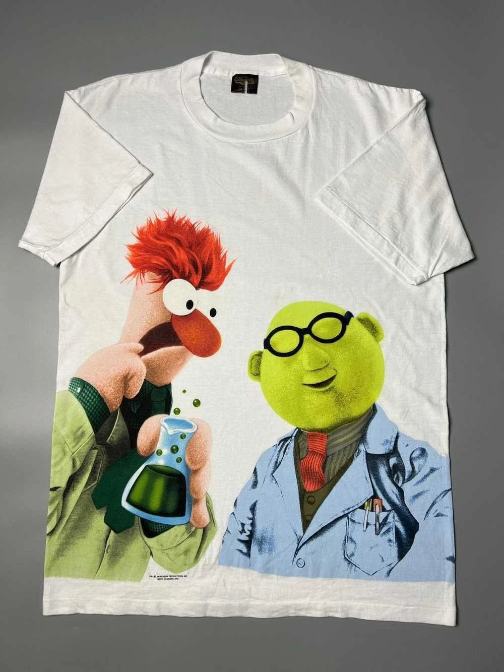 Vintage 90s The muppet beaker and dr bunsen honeydew kermit tee Reprint Unisex T-shirt, Sweatshirt, Hoodie, Long Sleeve Tee - T-Shirt, Sweatshirt, Hoodie