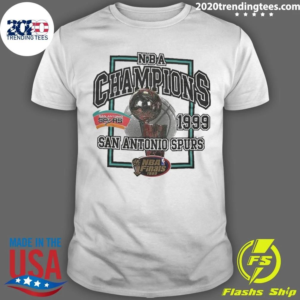 NBA Finals Champs 1999 San Antonio Spurs Reprint Vintage Shirt Unisex T-shirt, Sweatshirt, Hoodie, Long Sleeve Tee - T-Shirt, Sweatshirt, Hoodie