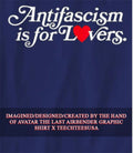 Antifascism is for lovers shirt Unisex T-shirt, Sweatshirt, Hoodie, Long Sleeve Tee - T-Shirt, Sweatshirt, Hoodie