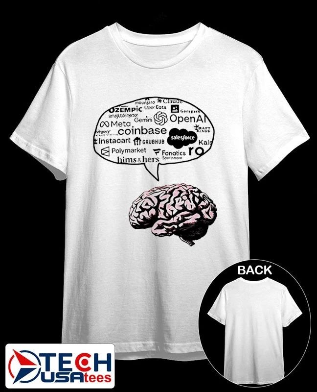 Brain capitalism slop shirt Unisex T-shirt, Sweatshirt, Hoodie, Long Sleeve Tee - T-Shirt, Sweatshirt, Hoodie