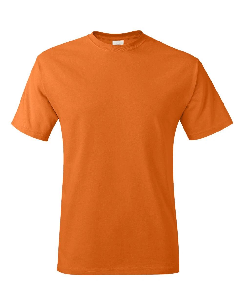 Hanes Mens Short Sleeve Tees Tops Authentic T-Shirt 5250 - Safety Orange 5XL Unisex T-shirt, Sweatshirt, Hoodie, Long Sleeve Tee - T-Shirt, Sweatshirt, Hoodie