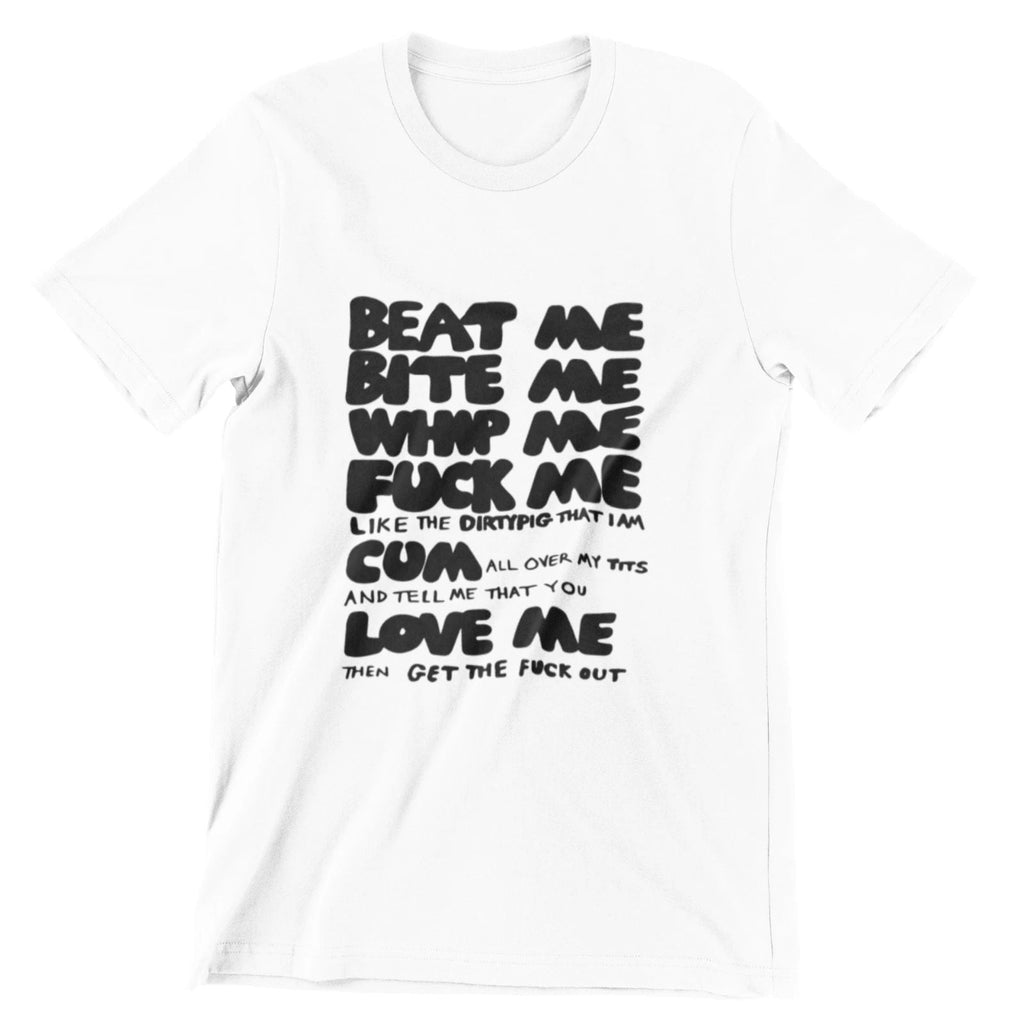 Beat Me Whip Me T-Shirt as Worn By Adam Ant Unisex T-shirt, Sweatshirt, Hoodie, Long Sleeve Tee - T-Shirt, Sweatshirt, Hoodie