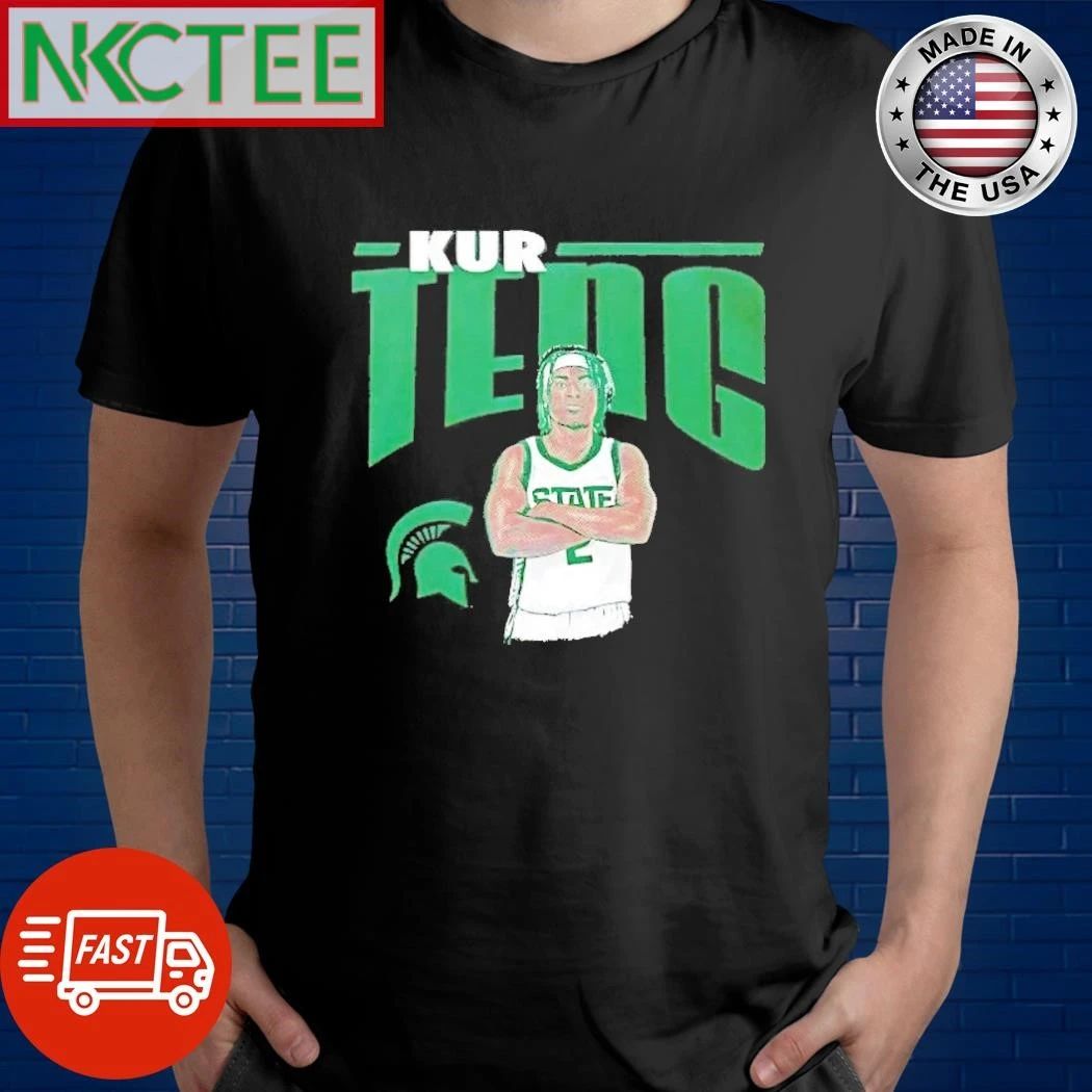 Kur Teng Michigan State Spartans Illustrated Sport shirt Unisex T-shirt, Sweatshirt, Hoodie, Long Sleeve Tee - T-Shirt, Sweatshirt, Hoodie