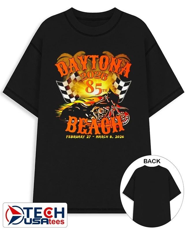 2026 Daytona Beach 85th Anniversary shirt Unisex T-shirt, Sweatshirt, Hoodie, Long Sleeve Tee - T-Shirt, Sweatshirt, Hoodie