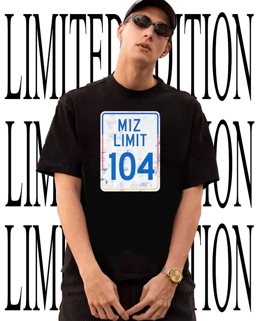 Miz Limit 104 Milwaukee Brewers Jacob Misiorowski shirt Unisex T-shirt, Sweatshirt, Hoodie, Long Sleeve Tee - T-Shirt, Sweatshirt, Hoodie
