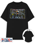 Pac-Man jive and strive to stay alive shirt Unisex T-shirt, Sweatshirt, Hoodie, Long Sleeve Tee - T-Shirt, Sweatshirt, Hoodie