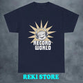 Record World Men's Navy Size S-5XL Unisex T-shirt, Sweatshirt, Hoodie, Long Sleeve Tee - T-Shirt, Sweatshirt, Hoodie