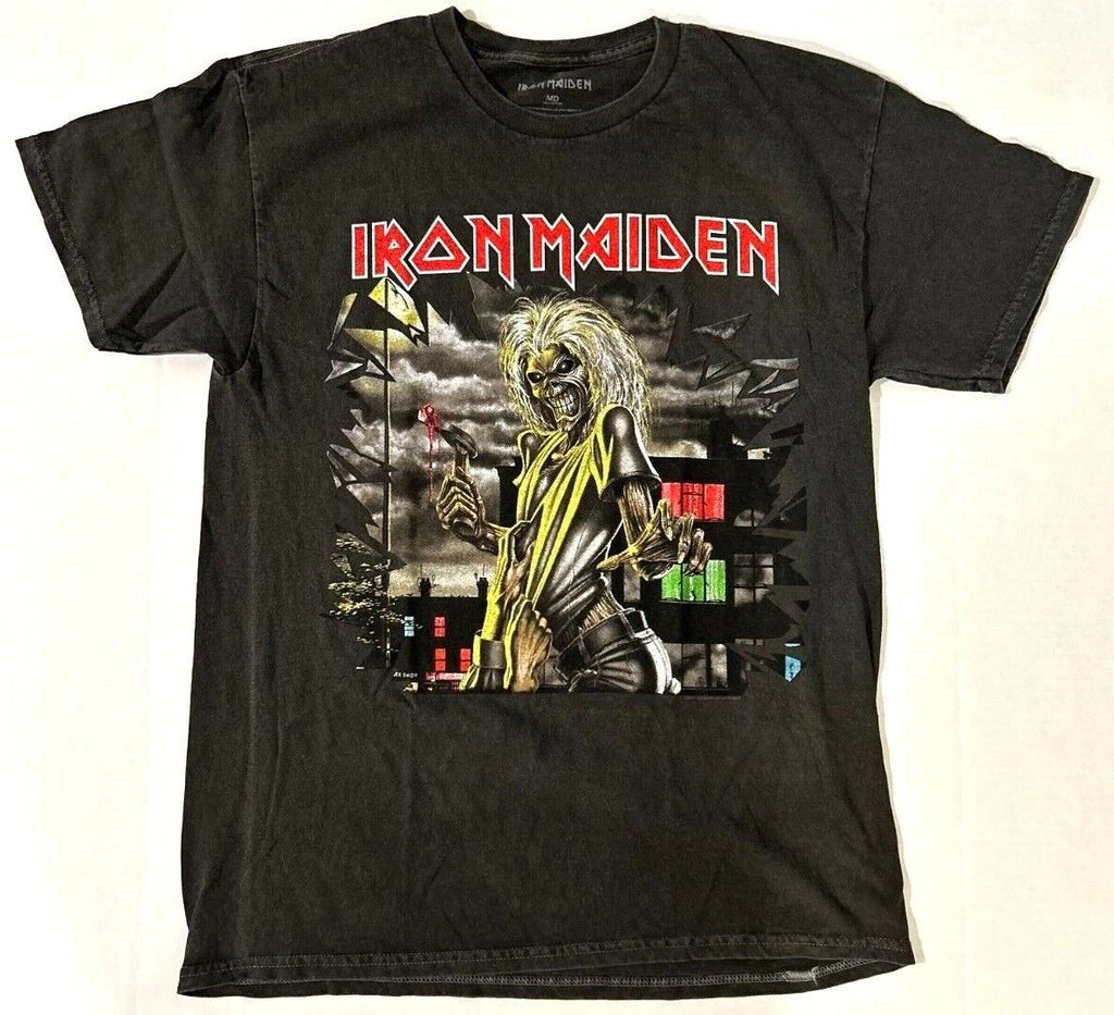 Rock Band Iron Maiden Killer World Tour 1981 Graphic Tee Shirt New Unisex T-shirt, Sweatshirt, Hoodie, Long Sleeve Tee - T-Shirt, Sweatshirt, Hoodie