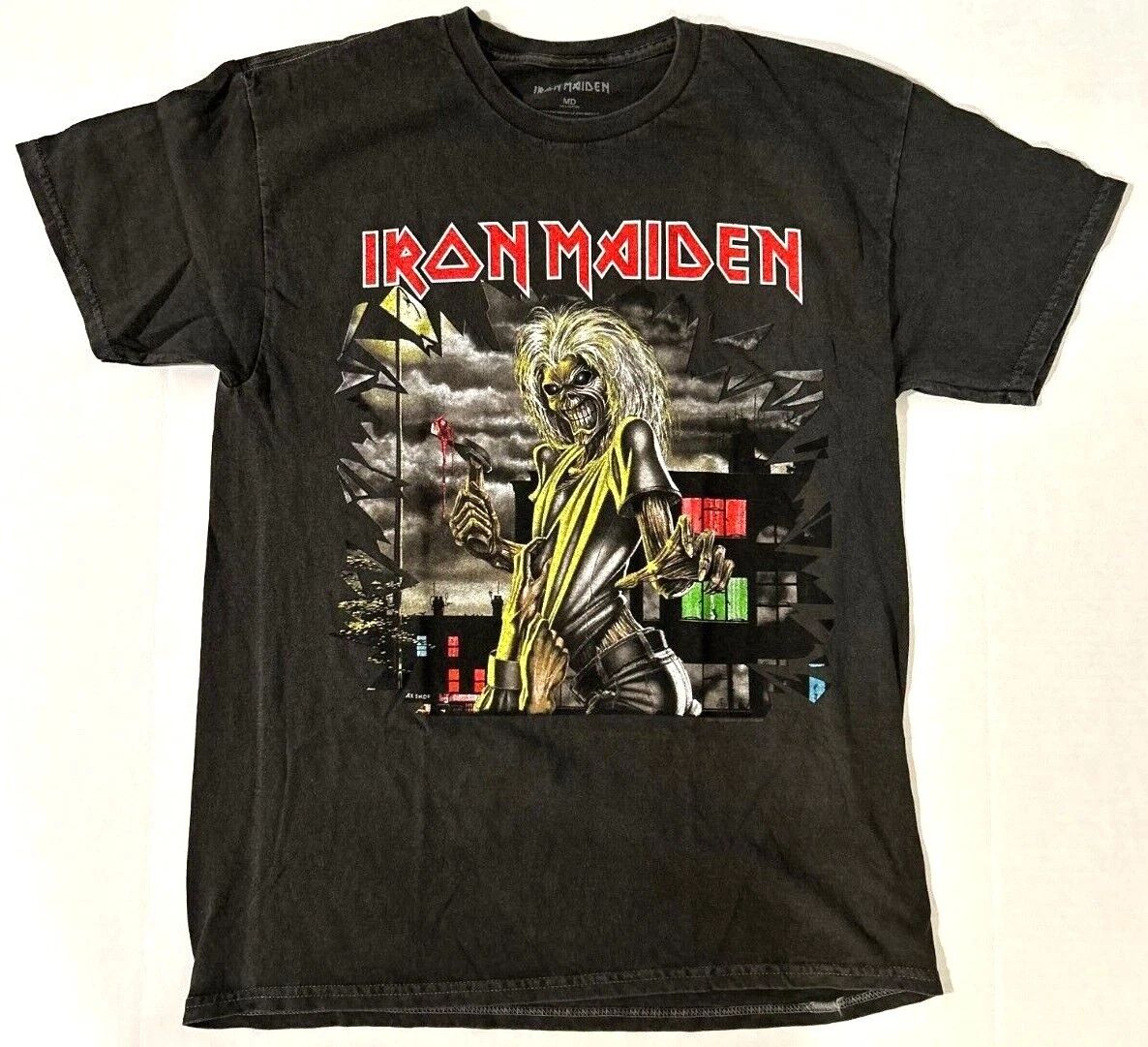 Rock Band Iron Maiden Killer World Tour 1981 Graphic Tee Shirt New Unisex T-shirt, Sweatshirt, Hoodie, Long Sleeve Tee - T-Shirt, Sweatshirt, Hoodie