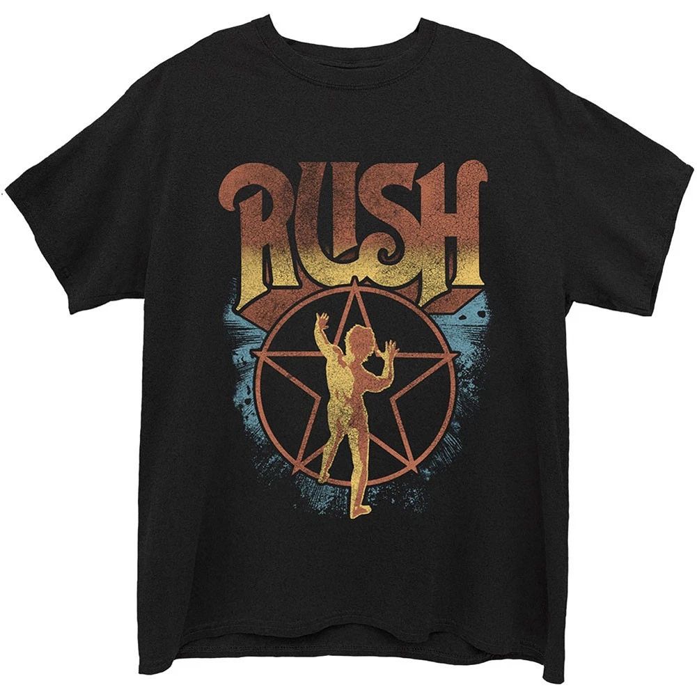 Men's Rush Starman Slim Fit T-shirt X-Large Black Unisex T-shirt, Sweatshirt, Hoodie, Long Sleeve Tee - T-Shirt, Sweatshirt, Hoodie