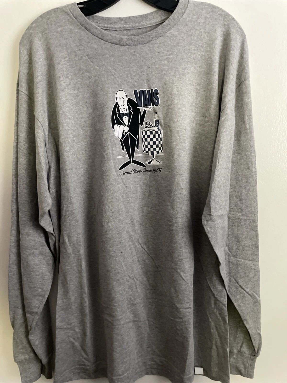 New VANS Mens Street Style Graphic Art Long Sleeve Tee Casual T Shirt Size L Unisex T-shirt, Sweatshirt, Hoodie, Long Sleeve Tee - T-Shirt, Sweatshirt, Hoodie