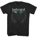 Lamb of God Crow T Shirt Mens Rock and Roll Music Classic Band Tee New Black Unisex T-shirt, Sweatshirt, Hoodie, Long Sleeve Tee - T-Shirt, Sweatshirt, Hoodie