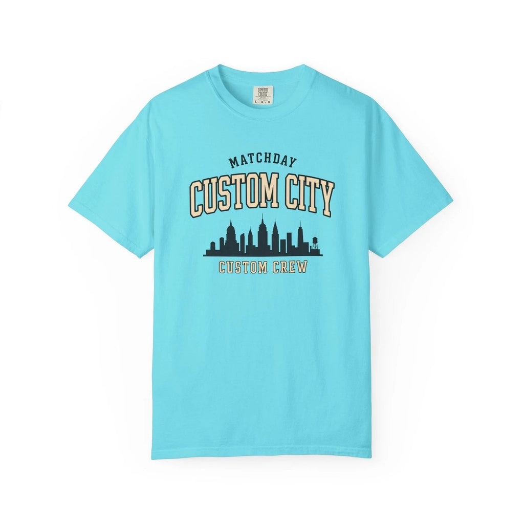 Custom Matchday Crew Soccer Shirt | Personalized City Football Squad Tee | Unisex T-shirt, Sweatshirt, Hoodie, Long Sleeve Tee - T-Shirt, Sweatshirt, Hoodie