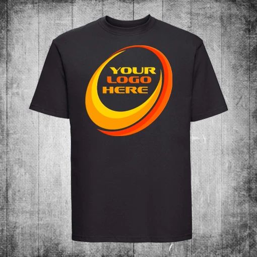 Custom printed Unisex T-shirt your text picture logo graphic  printed A4 size Unisex T-shirt, Sweatshirt, Hoodie, Long Sleeve Tee - T-Shirt, Sweatshirt, Hoodie