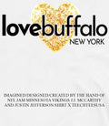 Love Buffalo New York shirt Unisex T-shirt, Sweatshirt, Hoodie, Long Sleeve Tee - T-Shirt, Sweatshirt, Hoodie
