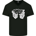 Pew Pew Pew Hands Funny Sci-Fi Lightsaber Mens V-Neck Cotton T-Shirt Unisex T-shirt, Sweatshirt, Hoodie, Long Sleeve Tee - T-Shirt, Sweatshirt, Hoodie