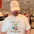 Bunny please be patient with me my brain is bad shirt Unisex T-shirt, Sweatshirt, Hoodie, Long Sleeve Tee - T-Shirt, Sweatshirt, Hoodie