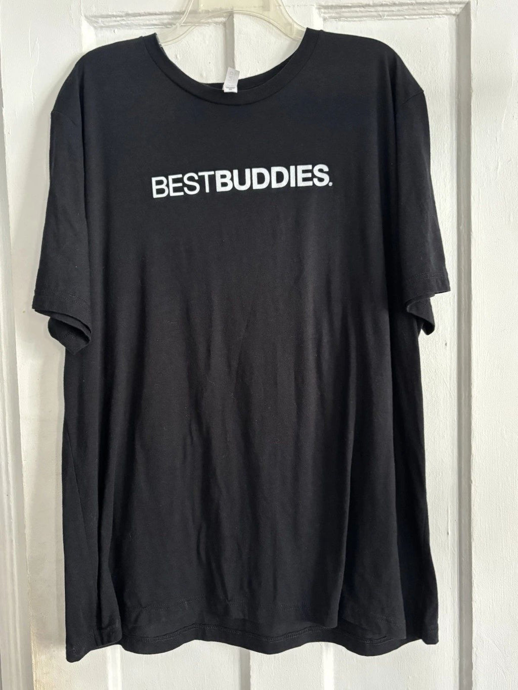 BEST BUDDIES Black T-Shirt - Mens Or  Unisex Size XXL Casual Simple Unisex T-shirt, Sweatshirt, Hoodie, Long Sleeve Tee - T-Shirt, Sweatshirt, Hoodie